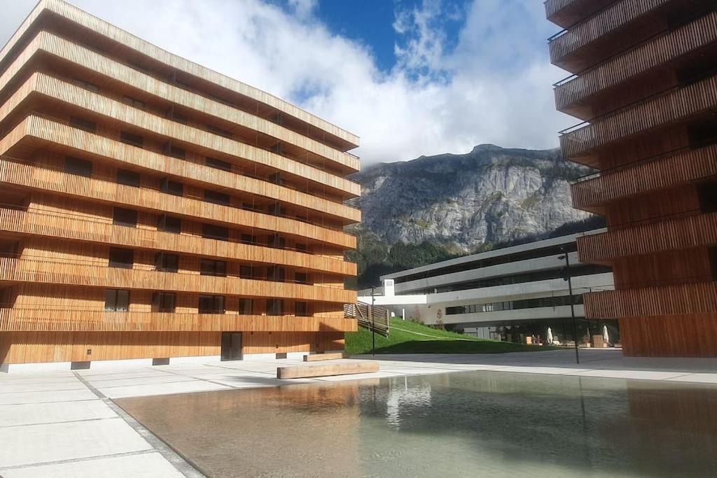 2.5 Room Apartment In Center Of Flims. Ski In/Out Dış mekan fotoğraf