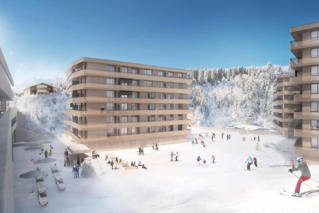 2.5 Room Apartment In Center Of Flims. Ski In/Out Dış mekan fotoğraf