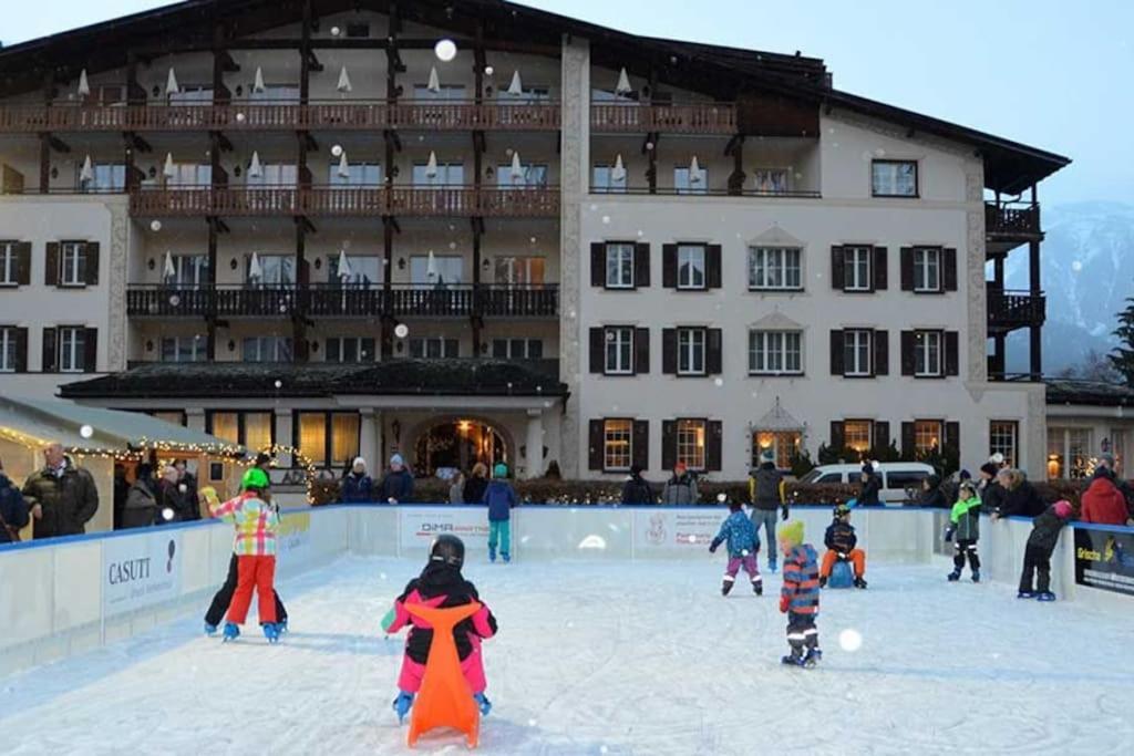 2.5 Room Apartment In Center Of Flims. Ski In/Out Dış mekan fotoğraf