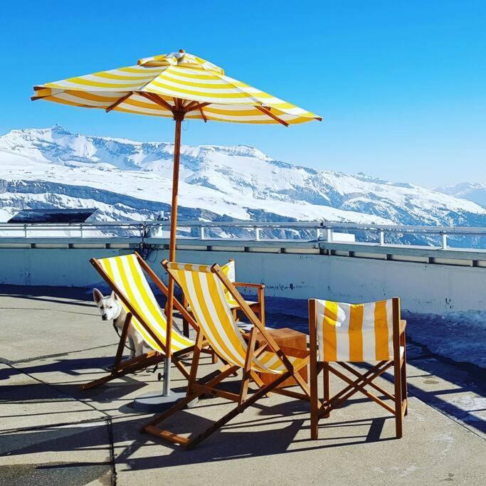 2.5 Room Apartment In Center Of Flims. Ski In/Out Dış mekan fotoğraf
