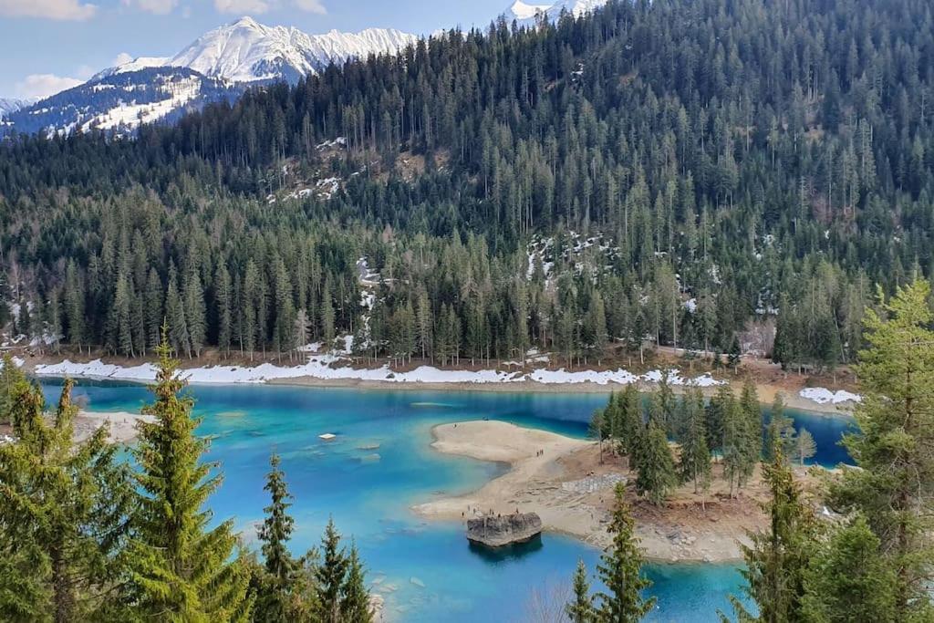 2.5 Room Apartment In Center Of Flims. Ski In/Out Dış mekan fotoğraf